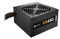 Corsair VS450 (CP-9020049-EU/CP-9020096-EU), 450W, 120-mm fan, 80 Plus