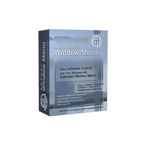 Actual Window Menu 10-24 лицензий (цена за 1 лицензию) [AT-AWWM-3]