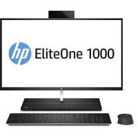 HP EliteOne 1000 G1 AiO 27" 4K IPS NT(3840x2160),Core i5-7500,8GB,256GB SSD,Wrless kbd&mouse,Intel AC 2x2 non-Vpro/IR+2MP Dual Webcam/Fingerprint Scanner,Win10Pro(64-bit),3-3-3Wty