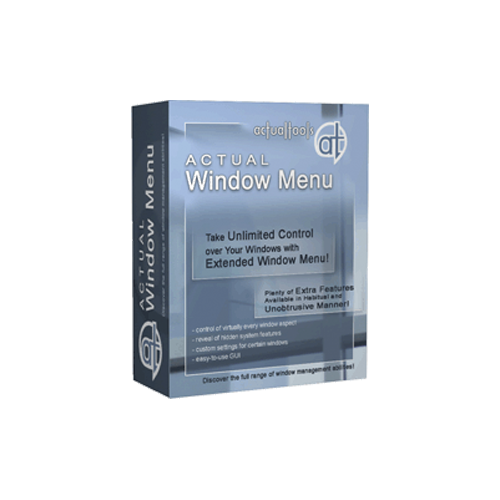 Actual Window Menu 50-99 лицензий (цена за 1 лицензию) [AT-AWWM-5]