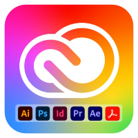 Creative Cloud ALL Multiple Platforms Multi European Languages 1 Year Subscription New [65297757BA01A12]