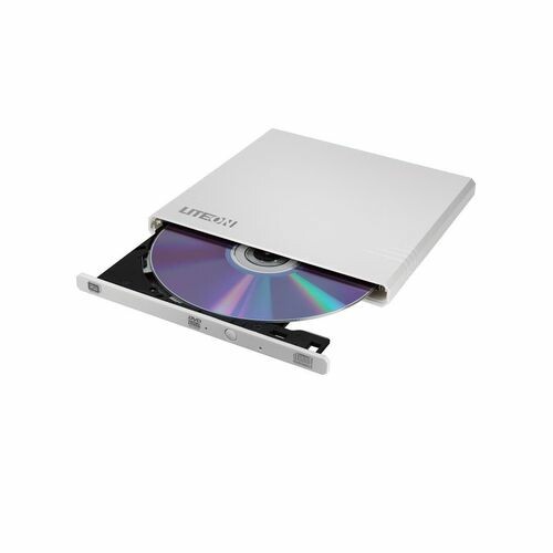 Оптический привод DVD-RW LITE-ON eBAU108, внешний, USB, белый,  Ret [387489]