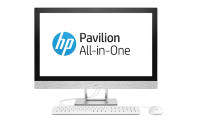 HP Pavilion 27 I 27-r013ur 27" FHD Non-touch Core i7-7700T,8GB DDR4(1X8GB),1TB,AMD Radeon 530 2Gb,DVDRW,USB Kbd/Mouse,Blizzard White,Win10