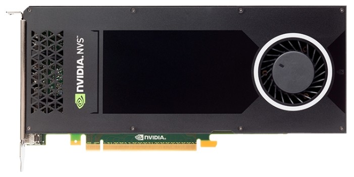 PNY Nvidia NVS 810 4GB PCIE 8xmDP DVI 128-bit DDR3 1024 Cores 8mDP to DP, RETAIL
