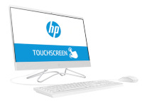 HP 24-f0049ur Touch 23,8" (1920x1080) Intel Core i7-8700T, 16GB (2x8GB) 2400 DDR4 SODIMM, SSD 256GB + 1TB, NVIDIA GT MX110 2GB, no DVD, USB kbd&mouse, Privacy VGA webcam, Snow White, Win10, 1Y Wty