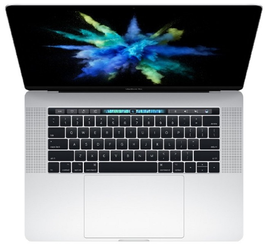 Apple 15-inch MacBook Pro with Touch Bar: 2.8GHz quad-core i7, 256GB - Silver [MPTU2RU/A]