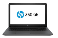 HP 250 G6 Core i3-7020U 2.3GHz,15.6" HD (1366x768) AG,4Gb DDR4(1),500Gb 5400,DVDRW,31Wh,2.1kg,1y,Dark,Win10Pro [3QM24EA#ACB]