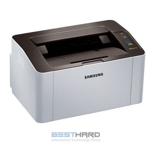 Принтер SAMSUNG SL-M2020(XEV/FEV), лазерный, цвет: белый [sl-m2020/fev]
