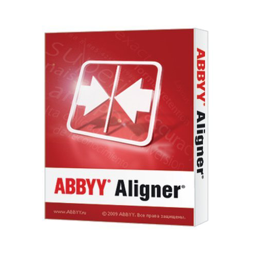 ABBYY Aligner 2.0 Freelance Профессиональная лицензия на 3 года Full