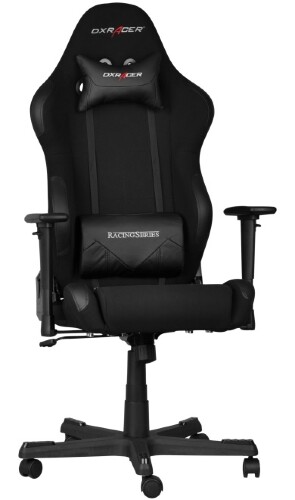 Компьютерное кресло DXRacer OH/RW01/N эко-кожа/ткань