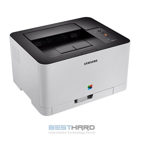 Принтер SAMSUNG Xpress C430, лазерный, цвет: белый [sl-c430/xev]