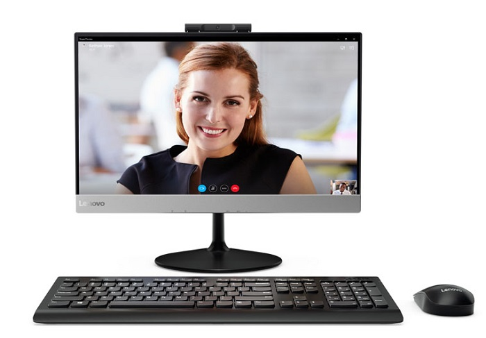 Lenovo V410z All-In-One 21,5" i3-7100T 4Gb 1TB RADEON530_2GB DVD±RW AC+BT USB KB&Mouse NO_OS 1Y carry-in