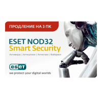 ESET NOD32 Smart Security - продление лицензии на 2 года на 3ПК [NOD32-ESS-RN(EKEY)-2-1]