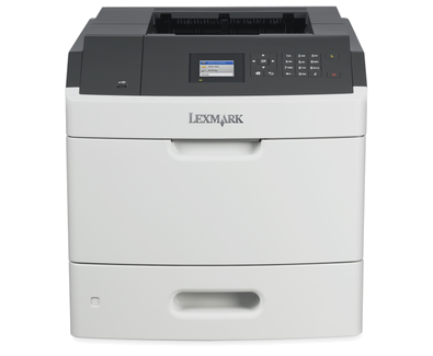 Lexmark Mono Laser MS810dn ( A4, 52 ppm, 512 Mb, 1 tray 550, USB,  Duplex, Cartridge 10000 pages in box, 1y warr. )