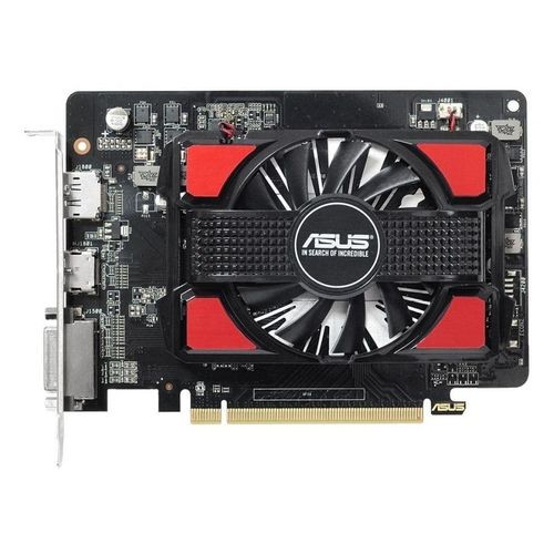 Видеокарта ASUS Radeon R7 250,  R7250-2GD5,  2Гб, GDDR5, Ret [388937]