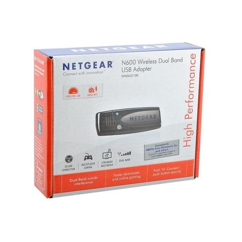 Сетевой адаптер WiFi NETGEAR WNDA3100-200PES USB [579053]