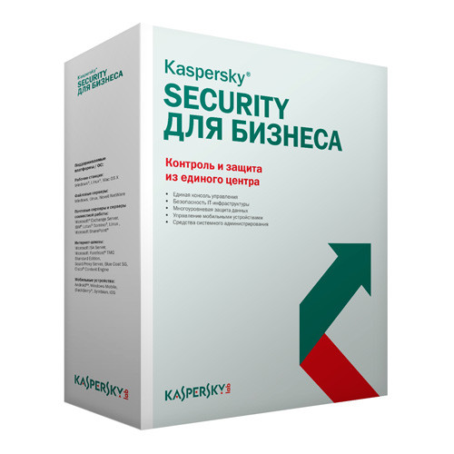 Kaspersky Endpoint Security для бизнеса стандартный русская версия 1 год базовая лицензия