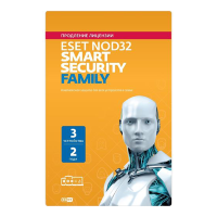 ESET NOD32 Smart Security Family - продление лицензии на 2 года на 3 устройства [NOD32-ESM-RN(EKEY)-2-3]