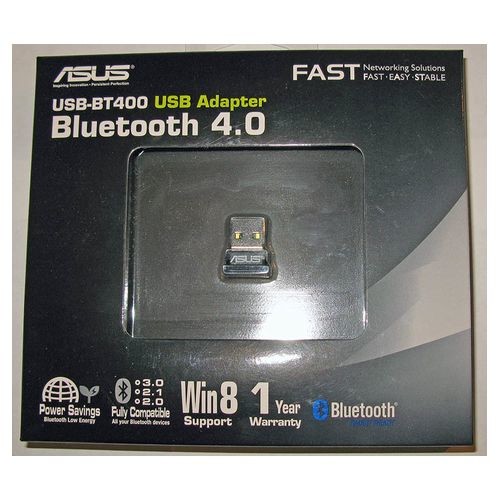 Сетевой адаптер Bluetooth ASUS USB-BT400 USB 2.0 [858952]