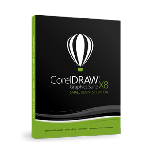 CorelDRAW Graphics Suite X8 Small Business Edition [CDGSX8RUDPSBE]