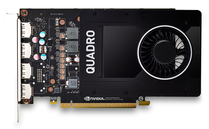 PNY Nvidia Quadro P2000 5GB PCIE 2xDP 160-bit DDR5 1024 Cores 4xDP to DVI-D (SL) adapter, Retail
