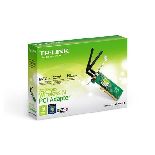 Сетевой адаптер WiFi TP-LINK TL-WN851ND PCI [971015]