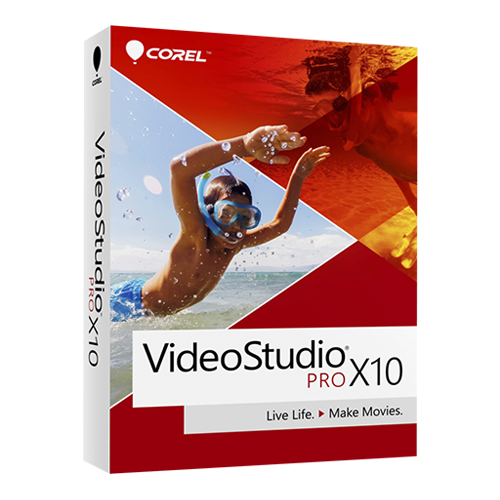 VideoStudio Pro X10 License 501-2500 [LCVSPRX10ML5]