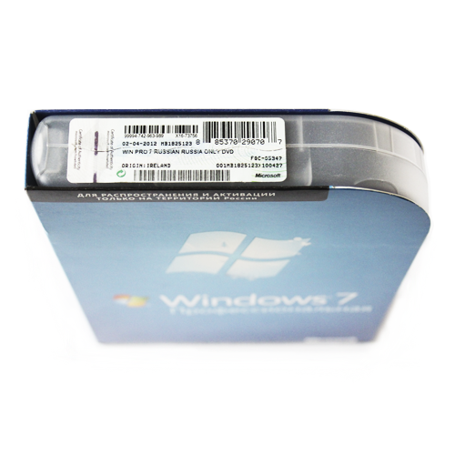 Microsoft Windows 7 Professional SP1 (x32/x64) BOX [FQC-05347]
