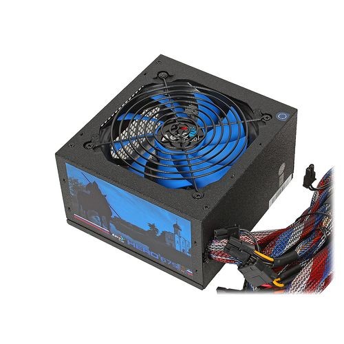 Блок питания AEROCOOL Hero 675,  650Вт,  120мм,  черный, retail [316536]