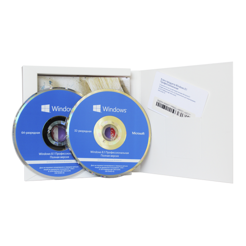Microsoft Windows 8.1 Professional (x32/x64) BOX [FQC-07349]
