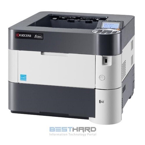 Принтер KYOCERA FS-4300DN, лазерный, цвет: черный [1102lv3nl0 / 1102lv3nl2]