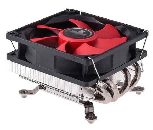 XILENCE Performance C CPU cooler, A404T, PWM, 92mm fan, 4 heat pipes, AMD