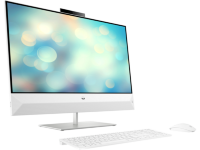 HP Pavilion I 24-xa0007urTouch 23,8" (1920x1080) Core i5- 8400T, 8GB DDR4 2666 (2x4GB), SSD 256GB + 1TB, nVidia GTX 1050 4GB, no DVD, kbd&mouse wired, FHD Webcam, Snowflake White, Win10, 1Y Wty