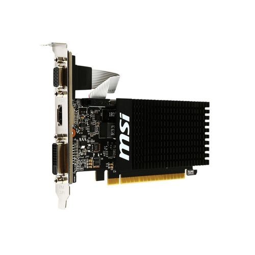 Видеокарта MSI GeForce GT 710,  GT 710 2GD3H LP,  2Гб, DDR3, Low Profile,  Ret [353608]