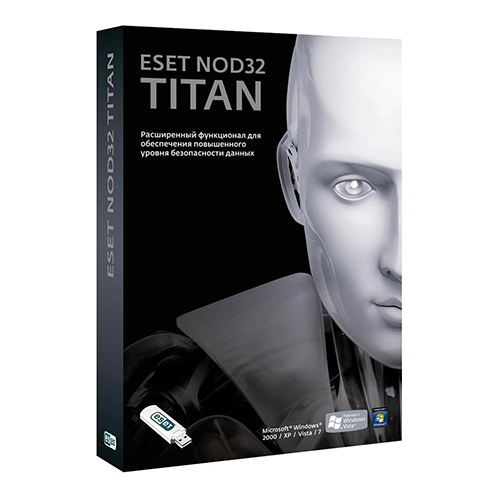 ESET NOD32 TITAN version 2 – базовая лицензия на 1 год для 3ПК и 1 мобильного устройства BOX [NOD32-EST-NS(BOX2)-1-1]