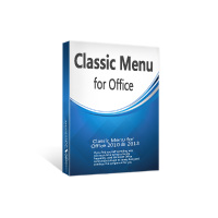 Classic Menu for Office 2010/2013/2016 5-9 licenses [12-BS-1712-001]