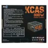 Блок питания AEROCOOL KCAS-800W,  800Вт,  120мм,  черный, retail [371651]