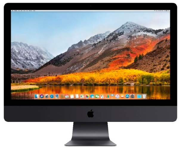 Apple 27-inch iMac Pro Retina 5K display: 3.2(up to 4.2)GHz 8-core Intel Xeon W, 32GB, 1TB SSD, Radeon Pro Vega 56-8GB, Magic Keyboard s/g, Magic Mouse 2 s/g
