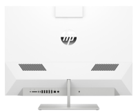 HP Pavilion I 27-xa0007ur NT 27" (1920x1080) Core i3-8100T, 8GB DDR4 2400 (2x4GB), 1TB, Intel HD Graphics 630, no DVD, kbd&mouse wired, FHD Webcam, Snowflake White, DOS, 1Y Wty