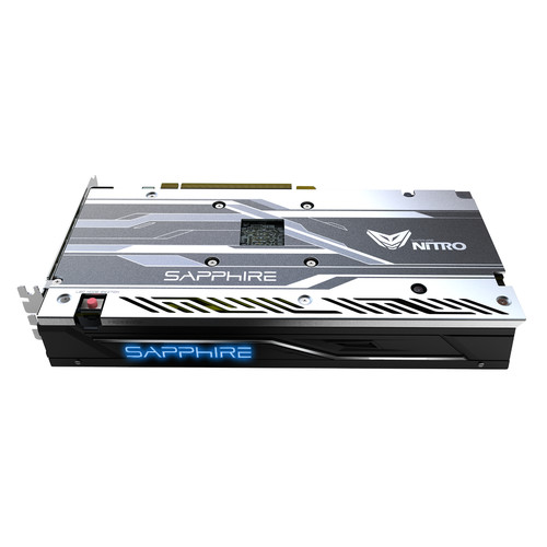 Видеокарта SAPPHIRE Radeon RX 480,  11260-10-20G NITRO+ RX 480 8G,  8Гб, GDDR5, OC,  Ret [412504]