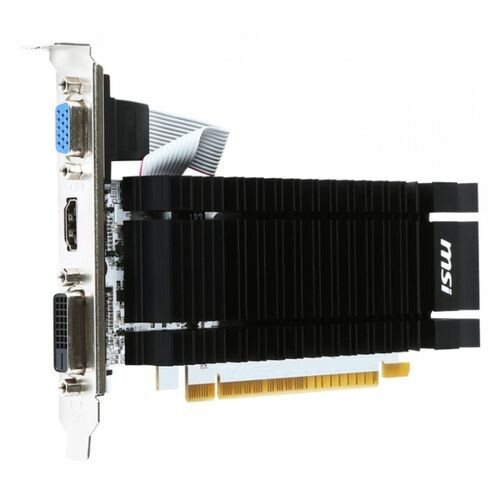 Видеокарта MSI GeForce GT 730,  N730K-2GD3H/LP,  2Гб, GDDR3, Low Profile,  Ret [349766]
