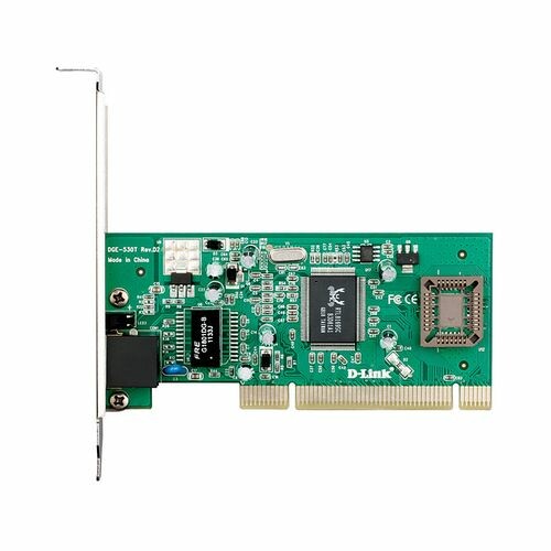 Сетевой адаптер Gigabit Ethernet D-LINK DGE-530T PCI [53473]