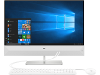 HP Pavilion I 27-xa0016ur NT 27"(1920x1080) Core i5-8400T, 8GB DDR4 2666 (2x4GB), SSD 128GB + 1TB, nVidia GTX 1050 4GB, no DVD, kbd&mouse wired, FHD Webcam, Snowflake White, Win10, 1YWty