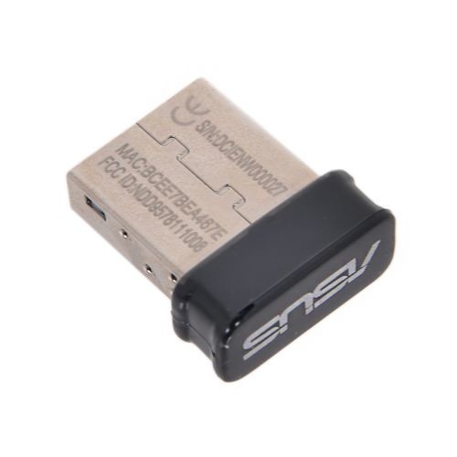 Сетевой адаптер WiFi ASUS USB-N10 NANO USB 2.0 [858951]