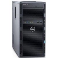 Dell PowerEdge T130 Tower no CPU(E3-1200v6)/ HS/ no memory(4)/ no controller/ no HDD/ UpTo4LFF cabled HDD/ DVDRW/ iDRAC8 Exp+Port/ 2xGE/ 1x290W cabled PSU/ 3YBWNBD (210-AFFS)