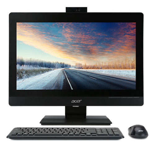 ACER Veriton Z4640G  All-In-One 21,5" FHD(1920x1080), Pen G4560, 4GbDDR4, 500GB/7200, Intel HD, DVD-RW, WiFi+BT, COM, USB KB&Mouse, black, Win10Pro 3Y OS