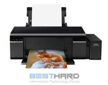  Принтер EPSON L805, струйный, цвет: черный [c11ce86403]