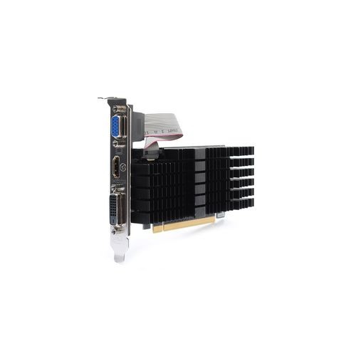 Видеокарта GIGABYTE GeForce GT 710,  GV-N710SL-2GL,  2Гб, DDR3, Low Profile,  Ret [372373]