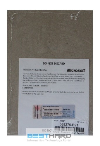 Microsoft Windows Server 2008 Enterprise R2 ROK (x64) 25 CAL 1-8 CPU OEM [4849MEM]