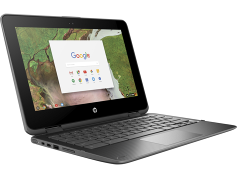 HP Chromebook x360 11 G1 Celeron N3350 1.1GHz,11.6" HD (1366x768) Touch BV,4Gb,32Gb,47Wh LL,1.4kg,1y,Gray,ChromeOS [1TT11EA#ACB]